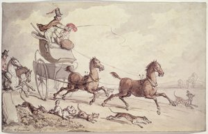 Captain Squander, Bang up to the Mark by Thomas Rowlandson